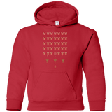 Sweatshirts Red / YS Space Rabbits Youth Hoodie