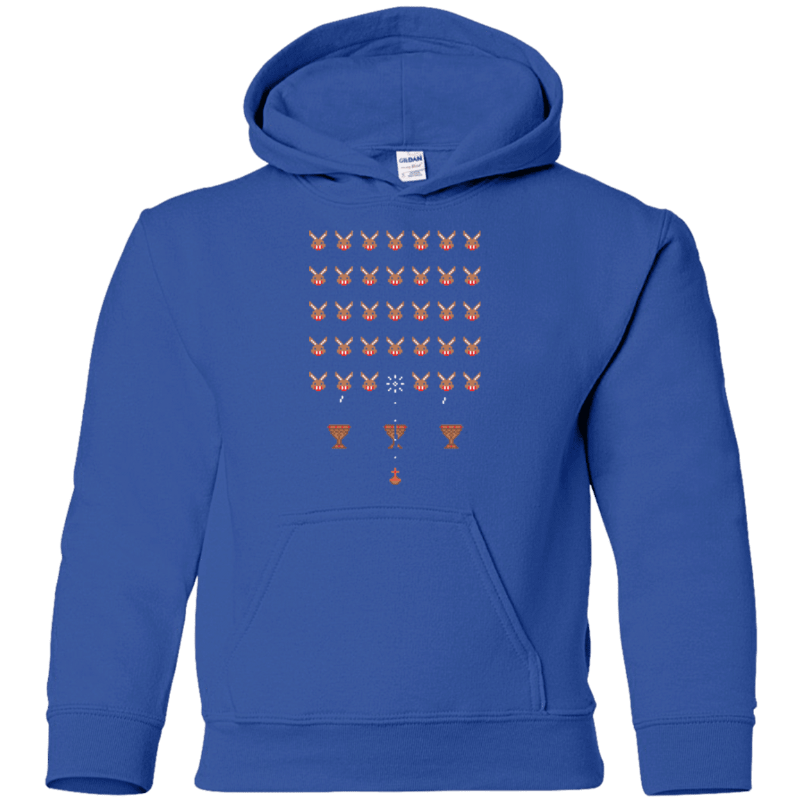 Sweatshirts Royal / YS Space Rabbits Youth Hoodie