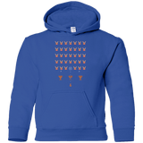 Sweatshirts Royal / YS Space Rabbits Youth Hoodie