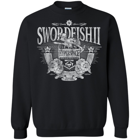 Sweatshirts Black / S Space Western Crewneck Sweatshirt