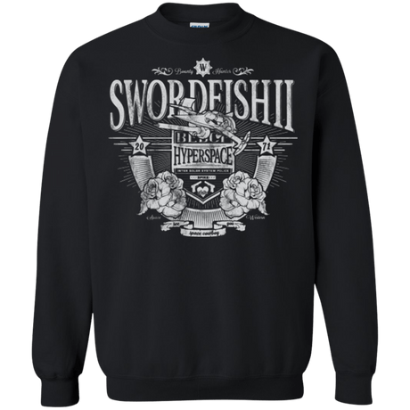 Sweatshirts Black / Small Space Western Crewneck Sweatshirt