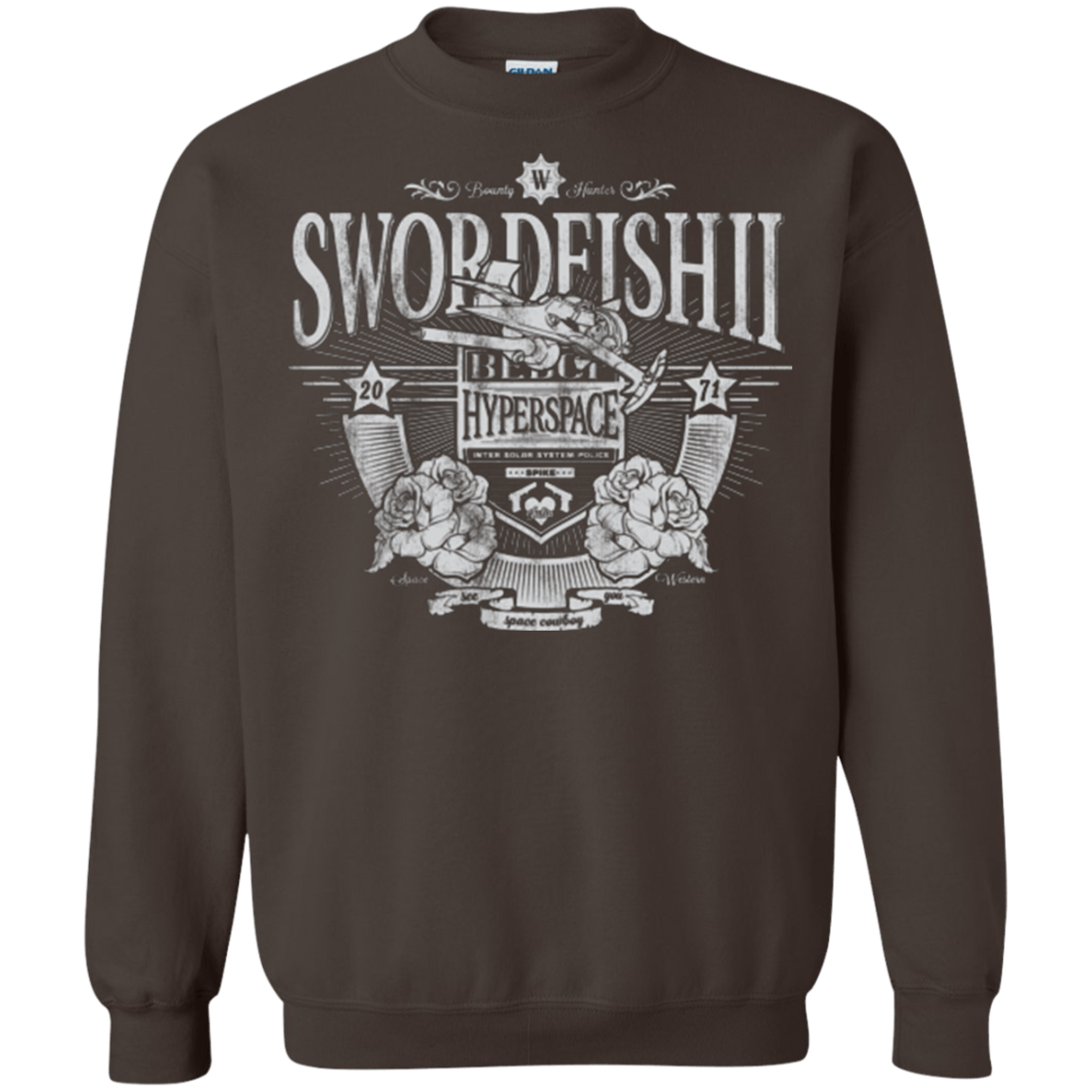 Space Western Crewneck Sweatshirt