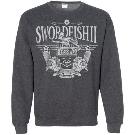 Sweatshirts Dark Heather / Small Space Western Crewneck Sweatshirt