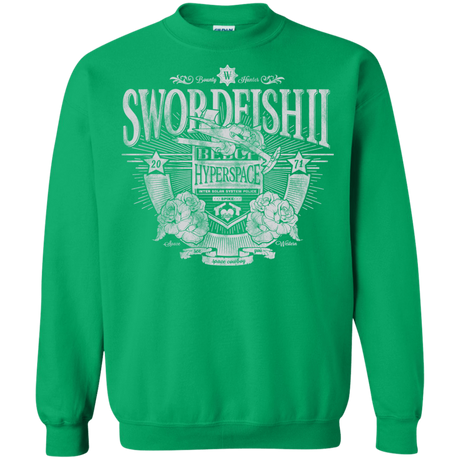 Sweatshirts Irish Green / S Space Western Crewneck Sweatshirt