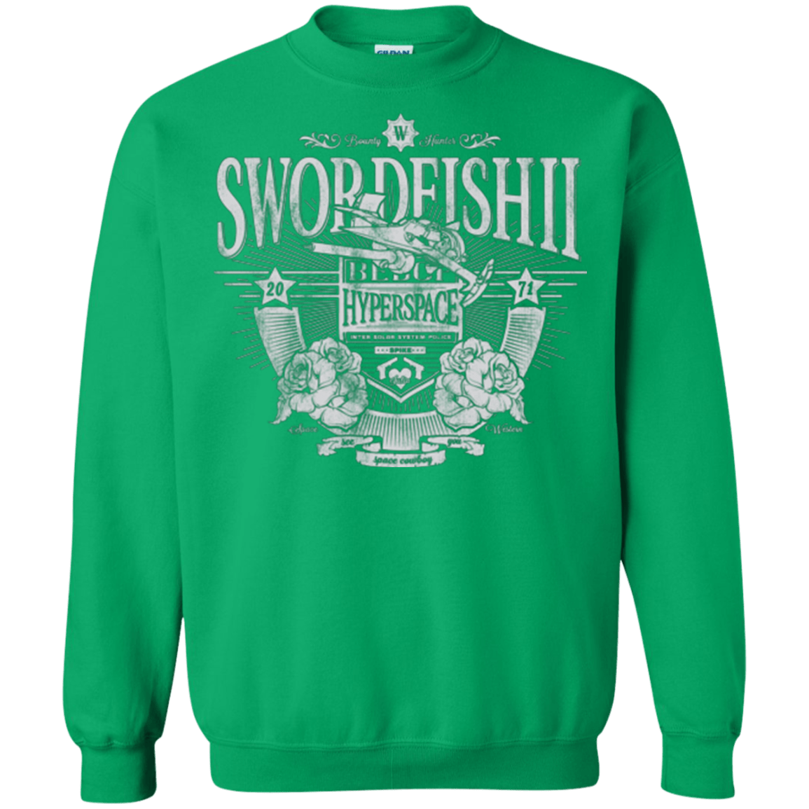 Space Western Crewneck Sweatshirt