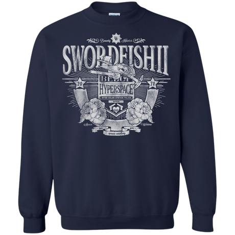 Sweatshirts Navy / S Space Western Crewneck Sweatshirt