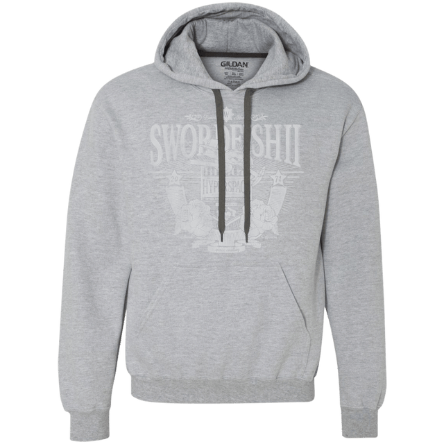 Sweatshirts Sport Grey / S Space Western Premium Fleece Hoodie