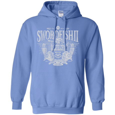 Sweatshirts Carolina Blue / S Space Western Pullover Hoodie