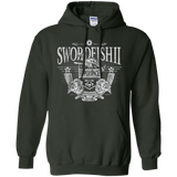 Sweatshirts Forest Green / Small Space Western Pullover Hoodie