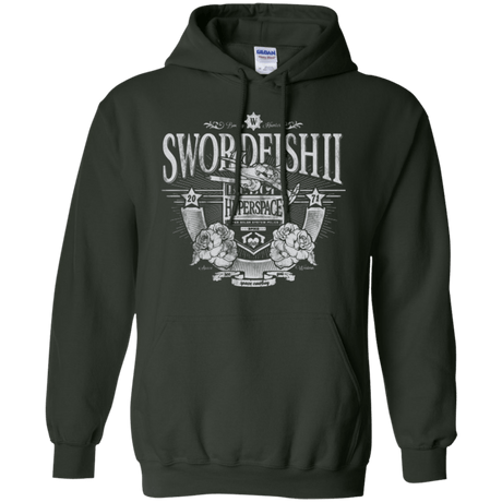 Sweatshirts Forest Green / Small Space Western Pullover Hoodie
