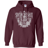 Sweatshirts Maroon / S Space Western Pullover Hoodie