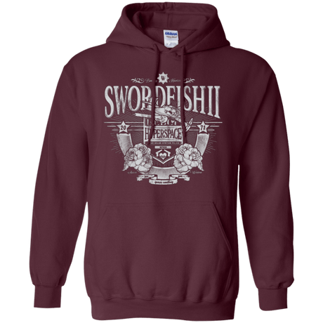 Sweatshirts Maroon / Small Space Western Pullover Hoodie