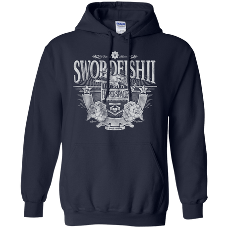 Sweatshirts Navy / S Space Western Pullover Hoodie