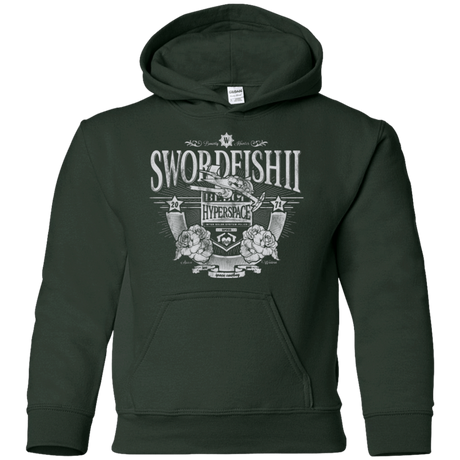 Sweatshirts Forest Green / YS Space Western Youth Hoodie