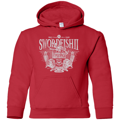 Sweatshirts Red / YS Space Western Youth Hoodie