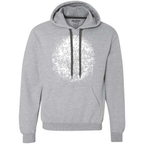 Sweatshirts Sport Grey / S Spaceman Premium Fleece Hoodie