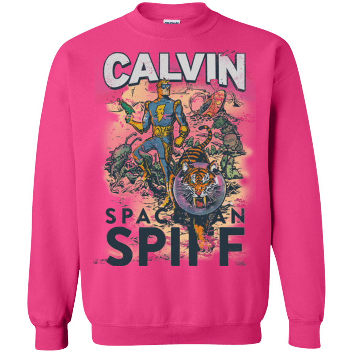 Sweatshirts Heliconia / Small Spaceman Spiff Crewneck Sweatshirt