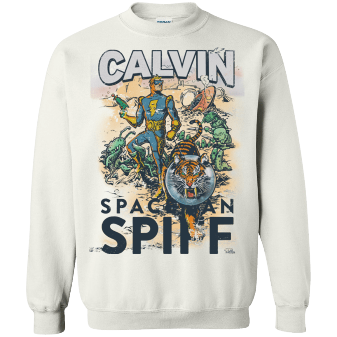 Sweatshirts White / Small Spaceman Spiff Crewneck Sweatshirt