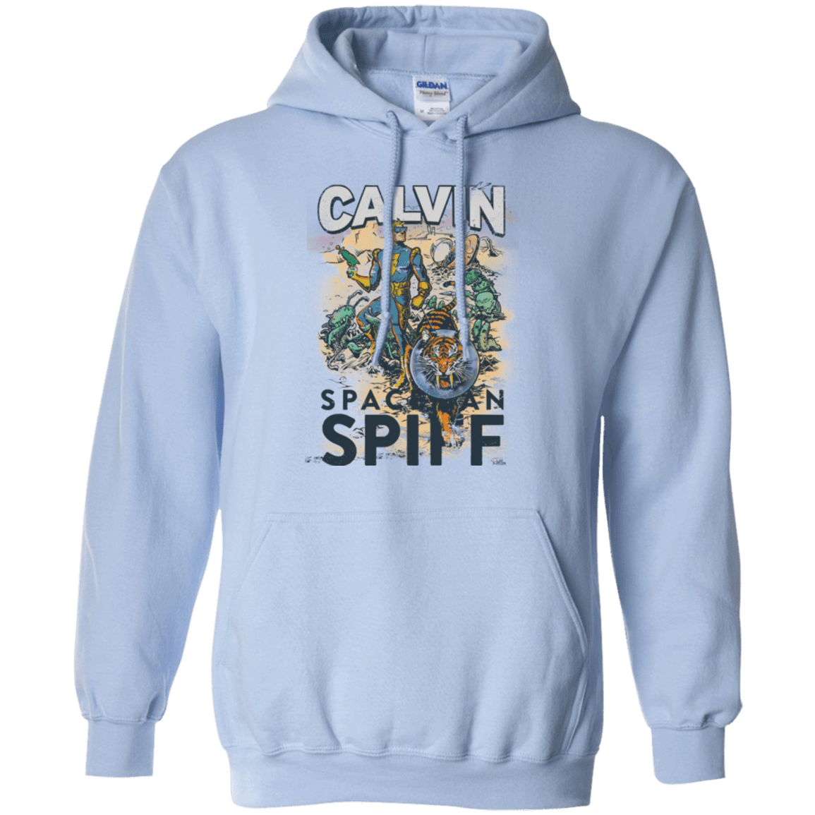 Sweatshirts Light Blue / Small Spaceman Spiff Pullover Hoodie