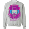 Sweatshirts Sport Grey / Small Spartan Helmet 80's Crewneck Sweatshirt