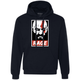Sweatshirts Navy / S Spartan Rage Premium Fleece Hoodie