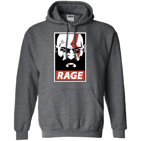 Sweatshirts Dark Heather / S Spartan Rage Pullover Hoodie