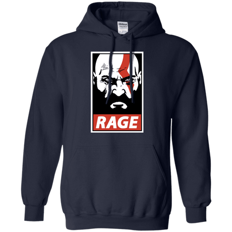 Sweatshirts Navy / S Spartan Rage Pullover Hoodie