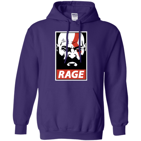 Sweatshirts Purple / S Spartan Rage Pullover Hoodie