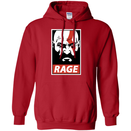 Sweatshirts Red / S Spartan Rage Pullover Hoodie