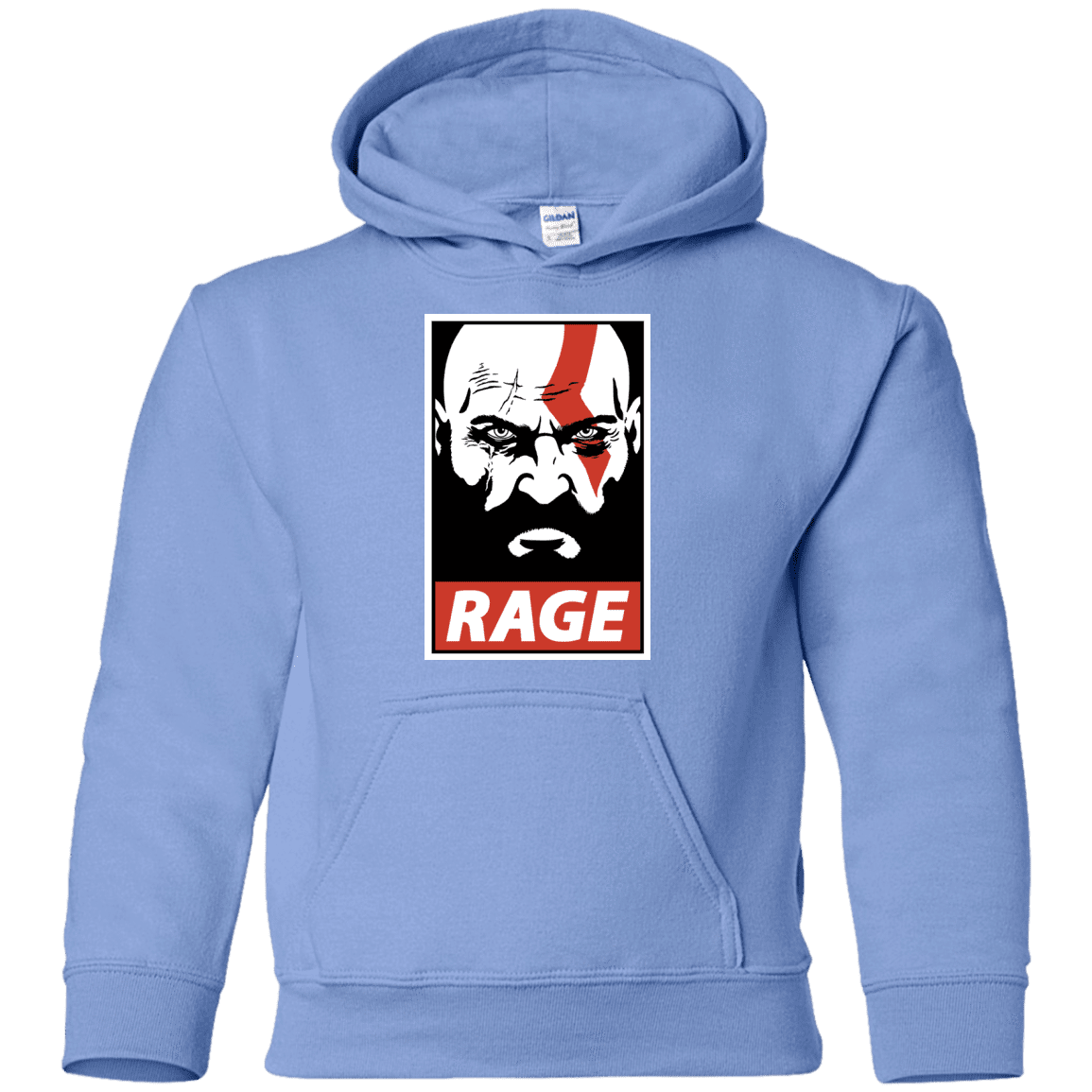 Sweatshirts Carolina Blue / YS Spartan Rage Youth Hoodie