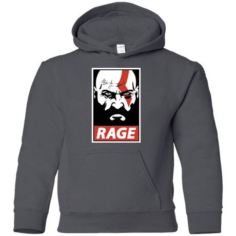 Sweatshirts Charcoal / YS Spartan Rage Youth Hoodie