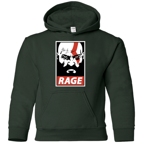 Sweatshirts Forest Green / YS Spartan Rage Youth Hoodie