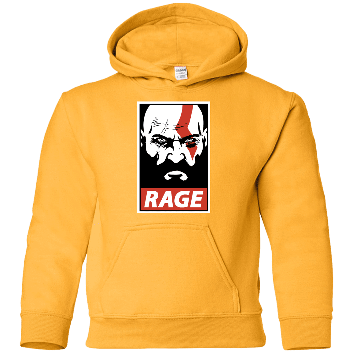 Sweatshirts Gold / YS Spartan Rage Youth Hoodie