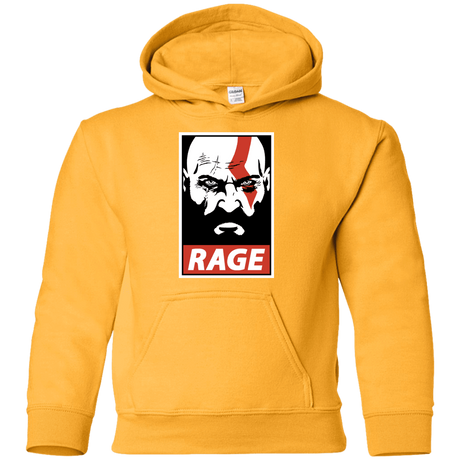 Sweatshirts Gold / YS Spartan Rage Youth Hoodie