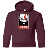 Sweatshirts Maroon / YS Spartan Rage Youth Hoodie