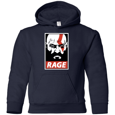 Sweatshirts Navy / YS Spartan Rage Youth Hoodie