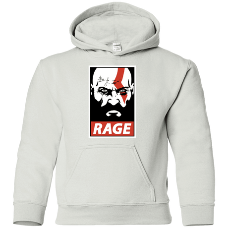 Sweatshirts White / YS Spartan Rage Youth Hoodie