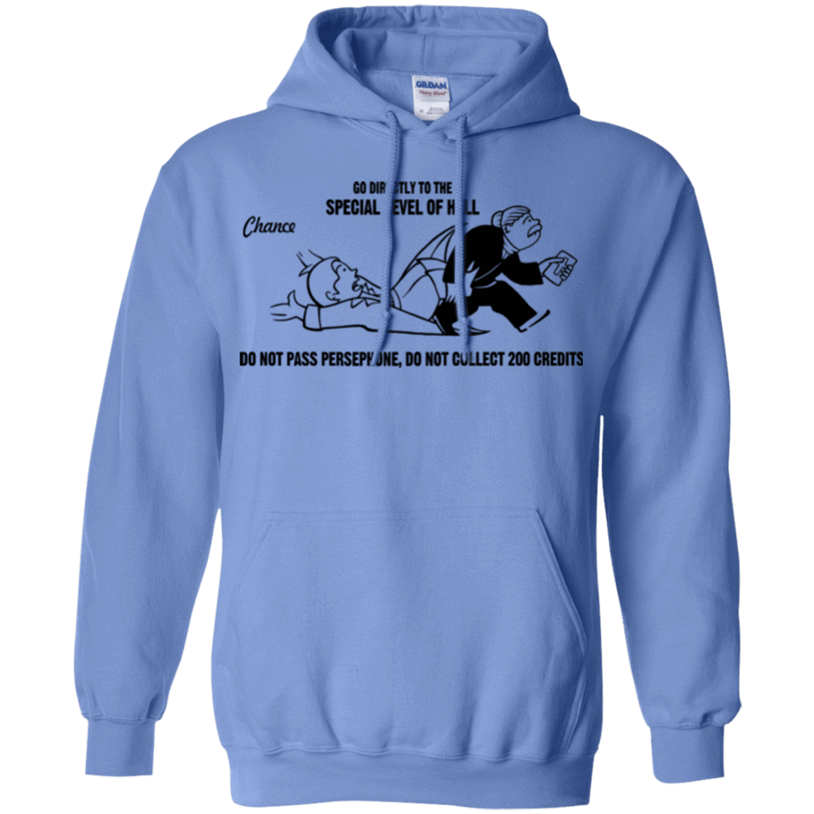 Sweatshirts Carolina Blue / Small Special Level of Hell Pullover Hoodie