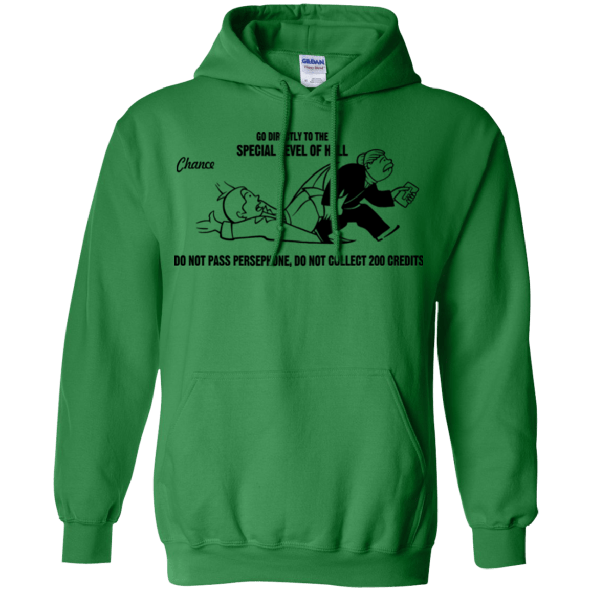 Sweatshirts Irish Green / Small Special Level of Hell Pullover Hoodie