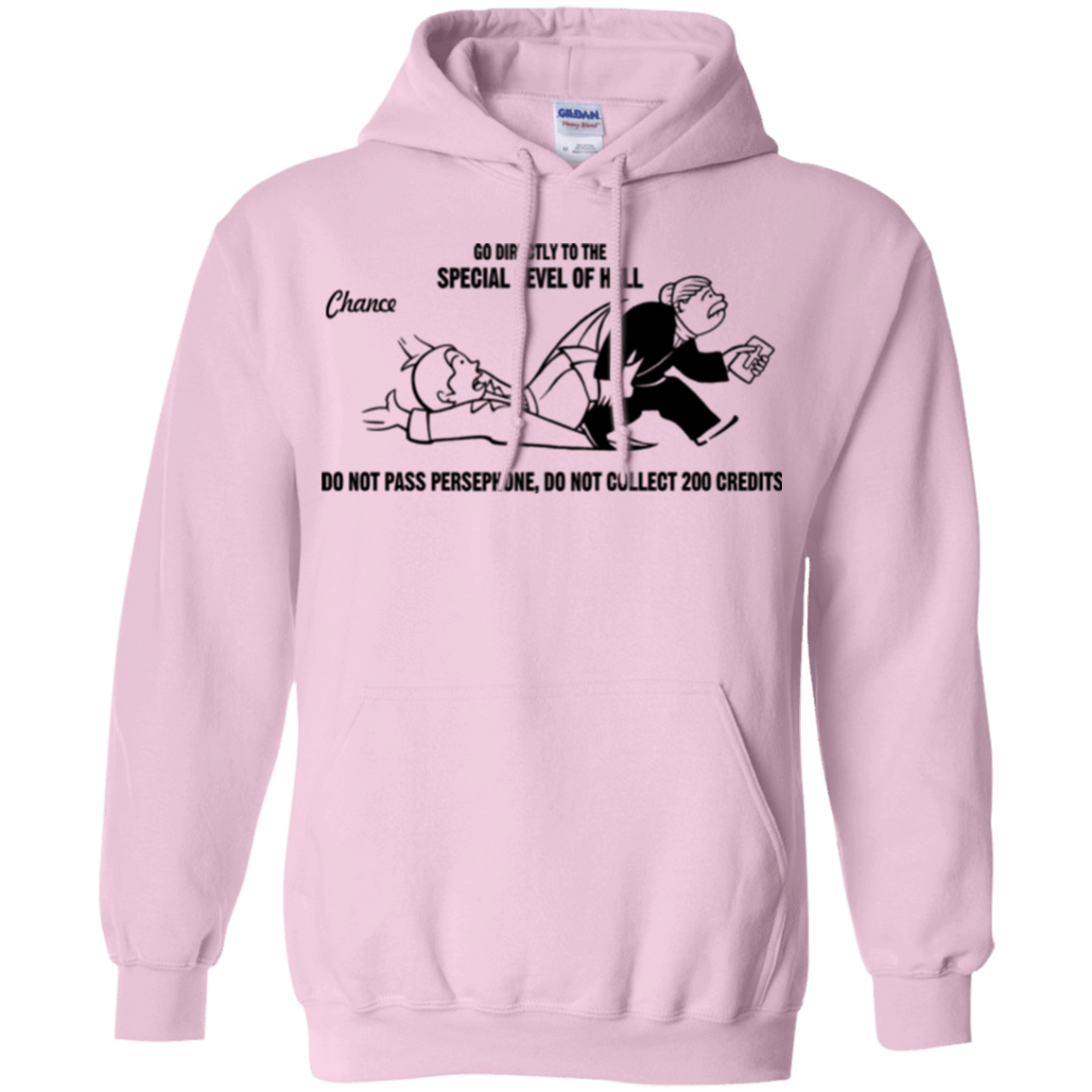 Sweatshirts Light Pink / Small Special Level of Hell Pullover Hoodie