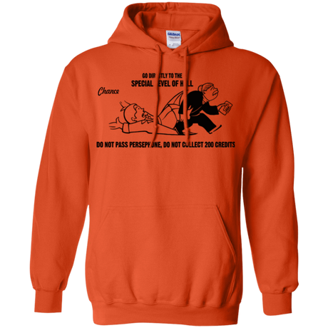 Sweatshirts Orange / Small Special Level of Hell Pullover Hoodie