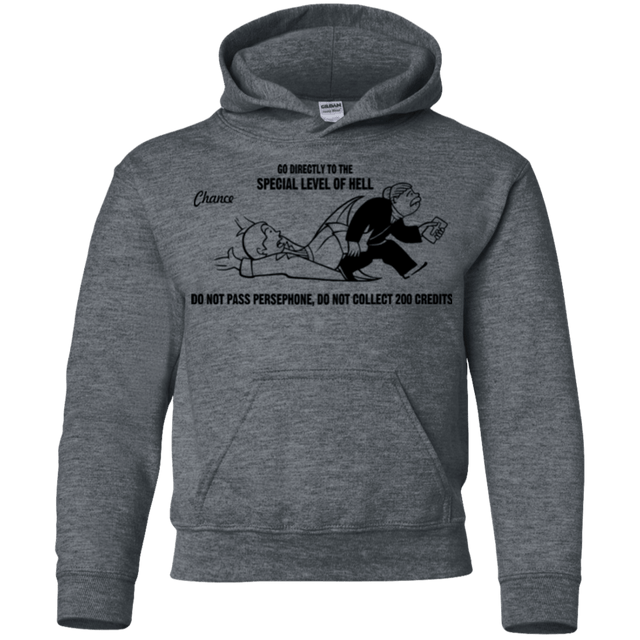 Sweatshirts Dark Heather / YS Special Level of Hell Youth Hoodie