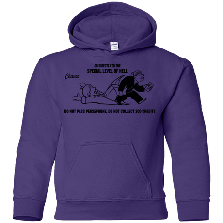 Sweatshirts Purple / YS Special Level of Hell Youth Hoodie