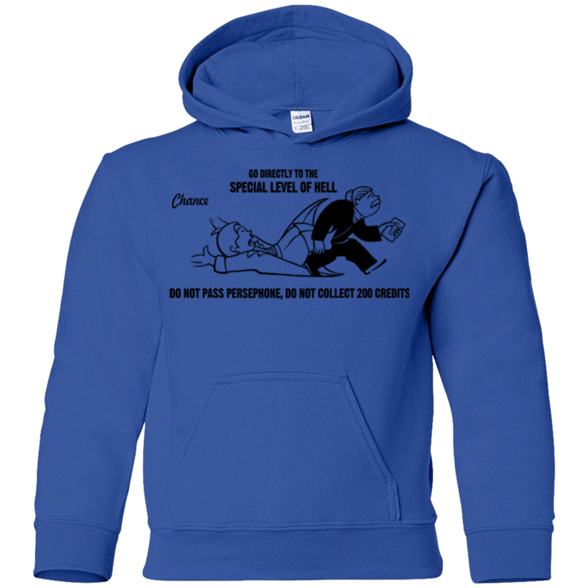 Sweatshirts Royal / YS Special Level of Hell Youth Hoodie