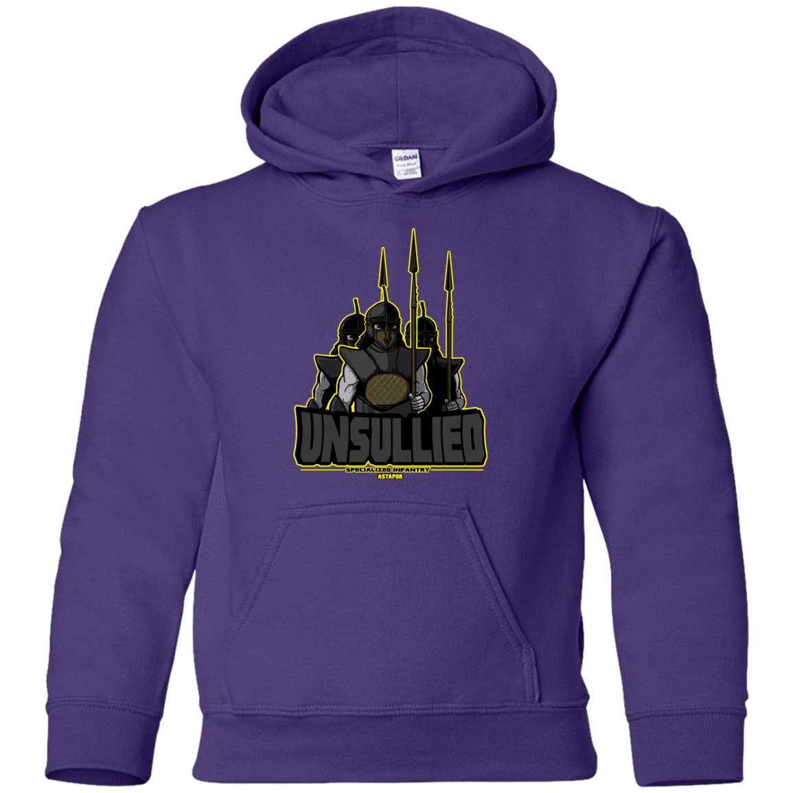 Sweatshirts Purple / YS Specialized Infantry Youth Hoodie