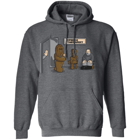 Sweatshirts Dark Heather / S Speech Therapist Pullover Hoodie