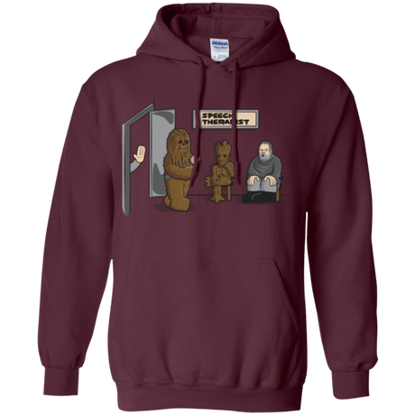 Sweatshirts Maroon / S Speech Therapist Pullover Hoodie