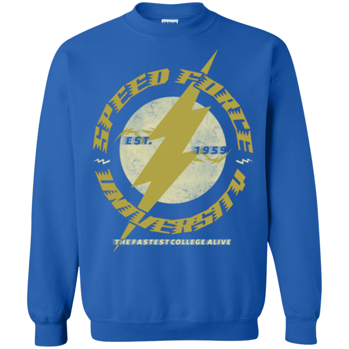 Sweatshirts Royal / Small Speed Force University Crewneck Sweatshirt