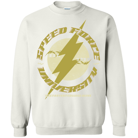 Sweatshirts White / Small Speed Force University Crewneck Sweatshirt