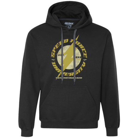 Sweatshirts Black / Small Speed Force University Premium Fleece Hoodie